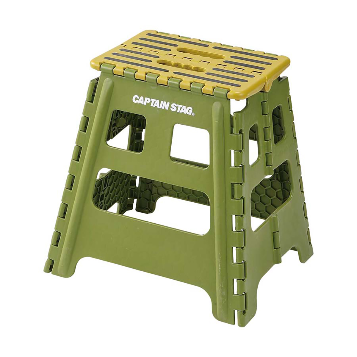 CAPTAIN STAG FOLDABLE STEP L (GREEN)